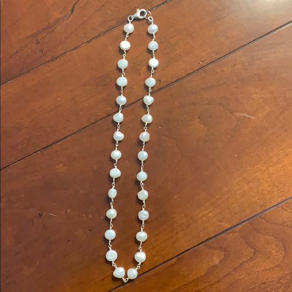 Handmade freshwater pearl necklace - Picture 1 of 5